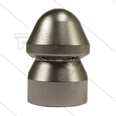 RU60 - Rioolnozzle - 0.600 - 1 x 2,25mm + 6 x 1,90mm - 300 Bar - max 160°C - 3/4&quot; bi - vernikkeld