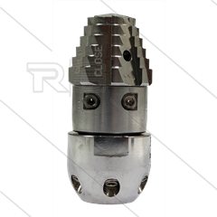 RR-TF30 - Rioolnozzle - 0.300 - 6 x 0,75 mm + 2 x 1,00mm + 2 x 1,75mm - 300 Bar - max 160°C - 1/2&quot;