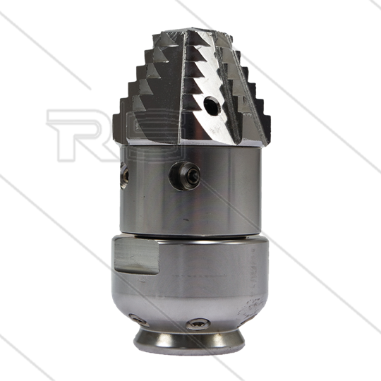 RR-TF30 - Rioolnozzle - 0.300 - 6 x 0,75 mm + 2 x 1,00mm + 2 x 1,75mm - 300 Bar - max 160°C - 3/4&quot;bi