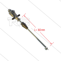 MI63 - watergedreven vatreiniger - Ø50mm - 140 Bar - 15 tot 21 l/min - 2,0mm injectors