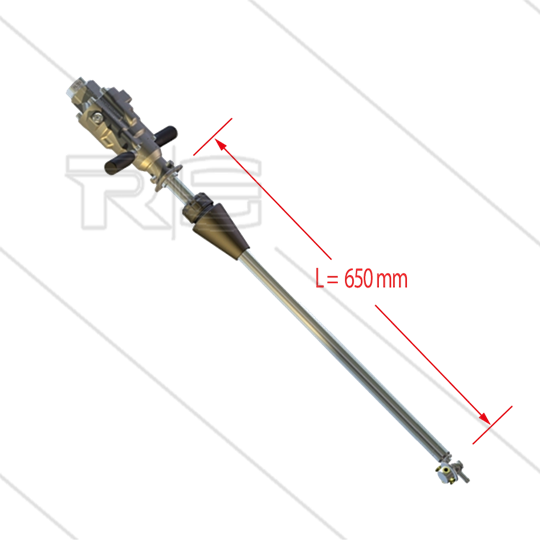 MI63 - watergedreven vatreiniger - Ø50mm - 140 Bar - 30 tot 40 l/min - 4,0mm injectors