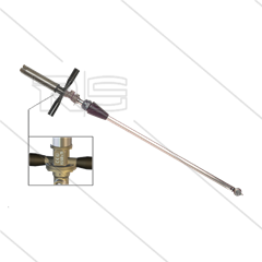 M63PA - vatreiniger pneumatisch - Ø50mm - 140 Bar - 15 tot 50 l/min - Buislengte: 650mm
