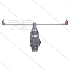 A80RF2 - voor- en zijreiniger - RVS303 - 30 tot 140 Bar - 20 tot 25 l/min - 2,5 mm injectors