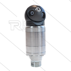 A42R - tankreiniger - 40 tot 140 Bar - 30 tot 40 l/min - exclusief nozzles - nozzle type: 3 x 1/8&quot; b