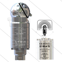 A42R-316 ATEX - tankreiniger - FDA / NSF approved - 40 tot 140 Bar - 45 tot 55 l/min - exclusief