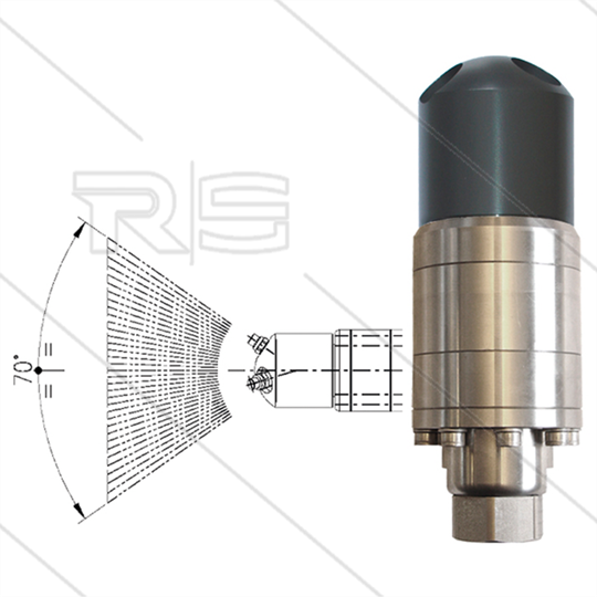A42-FR2 - objectreiniger - 40 tot 140 Bar - 20 l/min - exclusief nozzles - nozzle type: 3 x 1/4&quot; bu