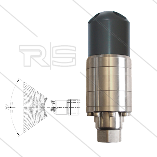 A44-FR2 - objectreiniger - 40 tot 140 Bar - 50 tot 60 l/min - exclusief nozzles - nozzle type: