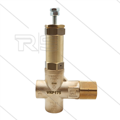 VRP175 - veiligheids / drukregelventiel - 150 Bar - 200 l/min - 60°C - In: 1" bi - Uit: 1" bi - Bypass: 1" bi - NPT
