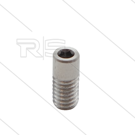 Nozzle 030 - 1,2mm - RVS 303 - M4 - wit 