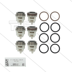 Udor Kit 281 - Kleppenset (6x) - serie NK 350 Bar