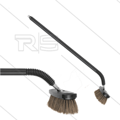 F-LAN - Flexbürstenlanze - L=1000mm mit Bürsten und Schauminjektor - ohne Handgriff und Drehgelenk