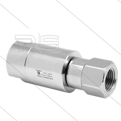 DGL Swivel - recht - 3 lagers - 2 x 1/4&quot; bi - 275bar - NW6 - 1000 tpm bij max 30°C