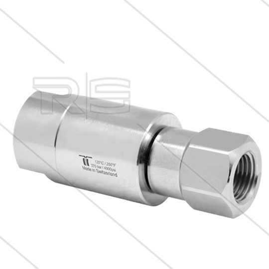 DGL Swivel - recht - 3 lagers - 2 x 1/4&quot; bi - 275bar - NW6 - 1000 tpm bij max 30°C