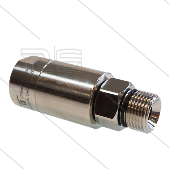 DGL Swivel - recht - 3 lagers - 3/8&quot; bi x 3/8&quot; bu - 275 Bar - NW6 - 1000 tpm bij max 30°C