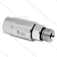 DGLI Swivel - recht - 3 lagers - 1/4&quot; bi x 1/4&quot; bu - 275 Bar - NW6 - 1000 tpm bij max 30°C