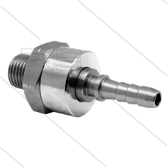 DGK Swivel  recht - 1 lager - 1/4&quot; bu x 1/4&quot; perspilaar - 275 Bar - NW4 - 30 tpm - max 120°C