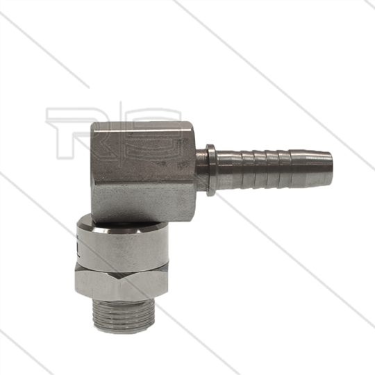 DGK Swivel  haaks - 1 lager - 3/8" bu x 3/8" perspilaar - 275 Bar - NW6.4 - 30 tpm