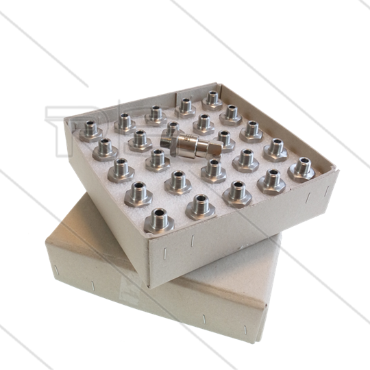 DGV Swivel - Box inhoud 25 stuks - recht - 1 lager - 1/4&quot;bi x 1/4&quot;bu - 275 Bar - NW6