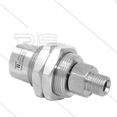 DGG Swivel - recht - plaatmontage - 3 lagers - 3/8&quot; bi x 1/4&quot; bu - 275 Bar - NW6 - 1000 tpm bij max