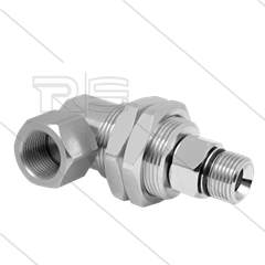 DGG Swivel - haaks - plaatmontage - 3 lagers - 3/8&quot; bi x 3/8&quot; bu - 275 Bar - NW6 - 1000 tpm bij max