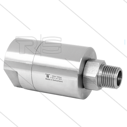 DGR Swivel - recht - 4 lagers - 1&quot; bi x 1&quot; bu - 200 Bar - NW25 - 130 tpm - max 80°C