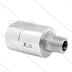 DGEI Swivel - recht - 3 lagers - 1&quot; bi x 1&quot; bu - 200 Bar - NW24 - 30 tpm - max 120°C
