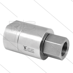 DGE Swivel - recht - 1 lager - 2 x 1 1/2&quot; bi - 200 Bar - NW36 - 30 tpm - max 120°C
