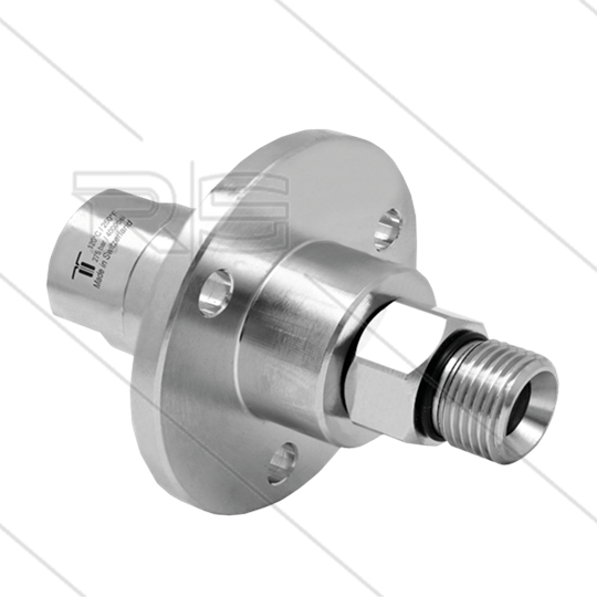 DGF Swivel - recht - met flens - 3 lagers - 1/4'' bi x 3/8&quot; bu - 275 Bar - NW6 - 1000 tpm bij max 30
