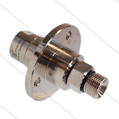 DGF Swivel - recht - met flens - 3 lagers - 3/8&quot; bi x 3/8&quot; bu - 275 Bar - NW6 - 1000 tpm bij max 30°