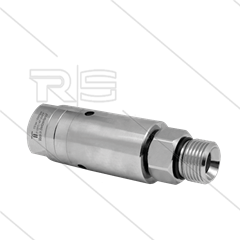 DXLI Swivel - recht - 3 lagers - 3/8&quot; bi x 3/8&quot; bu - 170 Bar - NW6 - 2000 tpm - max 120°C