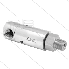 DXL Swivel - haaks - 3 lagers - 1/4&quot; bi x 1/4&quot; bu - 170 Bar - NW6 - 2000 tpm - max 120°C