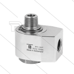 WDG Swivel - haaks - 1 lager - 3/8&quot; bi x 1/4&quot; bu - 150 Bar - NW7 - 30 tpm - max 90°C