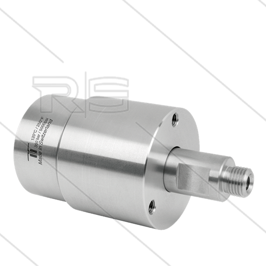DYKI Swivel - recht - 4 lagers - 3/8&quot; bi x 3/8&quot; bu - 350 Bar - NW9 - 2000 tpm - max 120°C