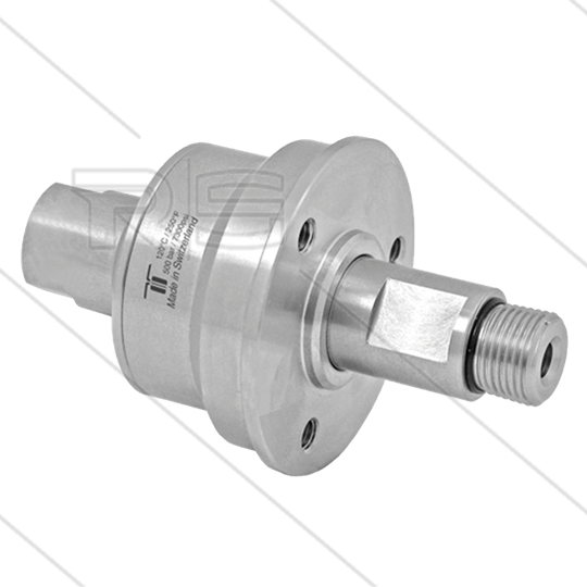 DYDI Swivel - recht - 3 lagers - 3/8&quot; bi x 3/8&quot; bu - 500 Bar - NW6 - 2000 tpm - max 120°C