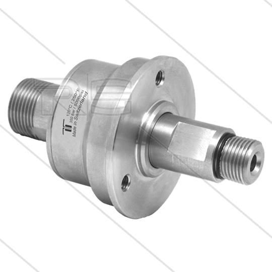 DYCI Swivel - recht - 3 lagers - M22x1,5 bu x 3/8&quot; bu - 350 Bar - NW6 - 2000 tpm - max 120°C