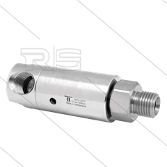 DYL Swivel - haaks - 3 lagers - 1/4&quot; bi x 1/4&quot; bu - 275 Bar - NW6 - 2000 tpm - max 120°C