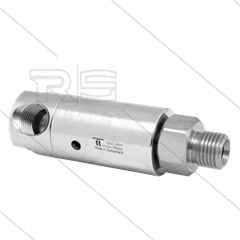 DYL Swivel - haaks - 3 lagers - 1/4&quot; bi x 3/8&quot; bu - 275 Bar - NW6 - 2000 tpm - max 120°C