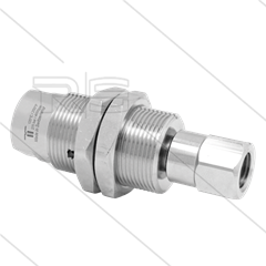 DYGI Swivel - recht - plaatmontage - 3 lagers - 2 x 1/4&quot; bi - 275 Bar - NW6 - 2000 tpm