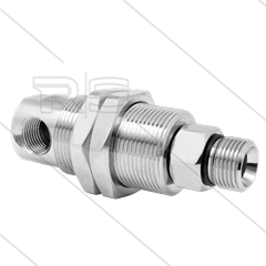 DYGI Swivel - haaks - plaatmontage - 3 lagers - 1/4&quot; bi x 3/8&quot; bu - 275 Bar - NW6 - 2000 tpm