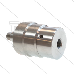 DYU Swivel - recht - 4 lagers - 3/8&quot; bi x 3/8&quot; bu - 500 Bar - NW6 - 2000 tpm - max 120°C