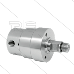 DYUI Swivel - 500 Bar - max 120°C - 2 x 1/4&quot; bi x 3/8&quot; bu - t.b.v: DR-520