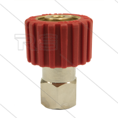 M22x1,5 - DKS - Wartel Rood - 1 lager - 250 Bar - NW6 - 30 tpm - max 120°C - 3/8&quot; bi