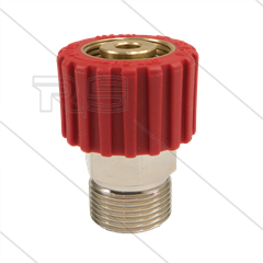 M22x1,5 - DKS - Wartel Rood - 1 lager - 250 Bar - NW6 - 30 tpm - max 120°C - M22x1,5 bu