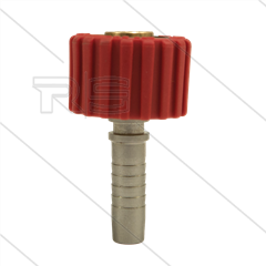 M22x1,5 - DKS - Wartel Rood - 1 lager - 250 Bar - NW10 - 30 tpm - max 120°C - 3/8&quot; perspilaar