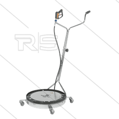 HURF-520 - Onderwagenwasser en oppervlaktereiniger - Ø520mm - 275 Bar - max 120°C - 3/8&quot; bi