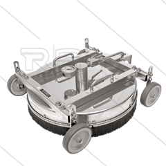 DR520 - Dakreiniger - Ø520mm - 500 Bar - max 120°C - 1/4" bi - Rotorarm 2 x 1/4" NPT bi
