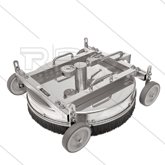 DR520 - Dakreiniger - Ø520mm - 500 Bar - max 120°C - 1/4" bi - Rotorarm 2 x 1/4" NPT bi