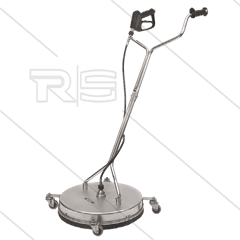 FL-CR520 - vloerreiniger - Ø520mm - 275 Bar - max 120°C - 3/8&quot; bi - Rotorarm 2 x 1/8&quot; NPT bi