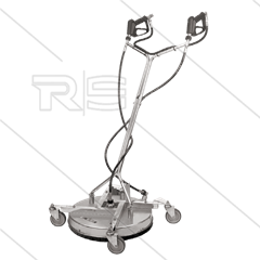 FL-AHK-KAU520 - kauwgomverwijderaar - Ø520mm - 350 Bar - max 120°C - 3/8&quot; bi - Rotorarm 2 x 1/8&quot;