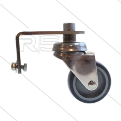 Zwenkwiel met RVS beugel - Ø60mm - t.b.v: FL-CR520 + 750